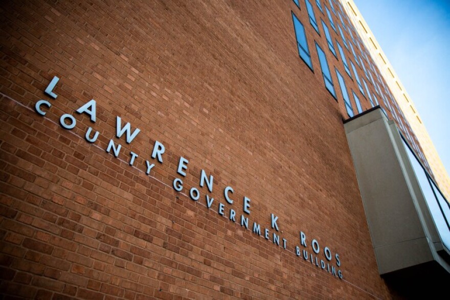 The Lawrence K. Roos St. Louis County Government Building on Tuesday, Nov. 16, 2021, before a press conference on the recent uptick in car break-ins in Clayton.
