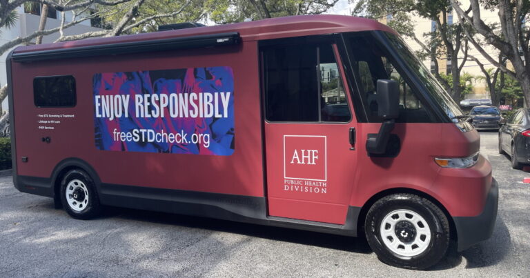 First-of-its-kind mobile STI-testing electric vehicle unveiled in South Florida First-of-its-kind mobile STI-testing electric vehicle unveiled in South Florida