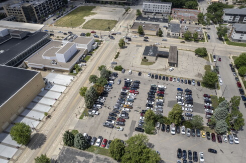 Drone - Civic Center North Parking Lot