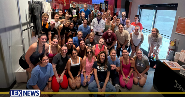 Fitness class gives back to The Hope Center