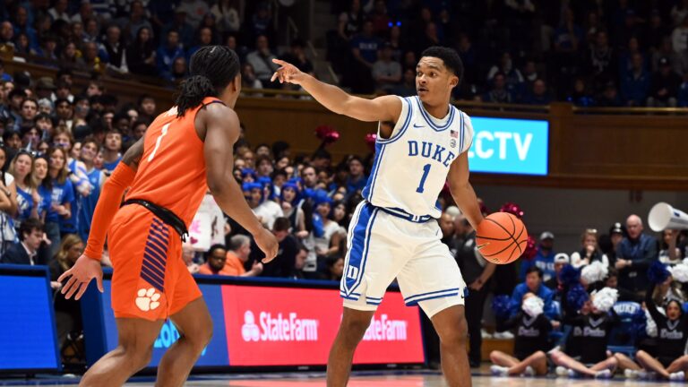 Duke guard Caleb Foster discusses his workout with NBA star Jayson Tatum