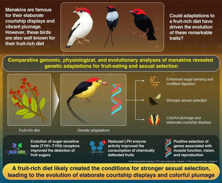 Fruit Diet Influenced Manakin Evolution