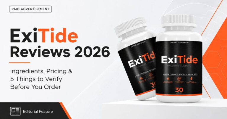 ExiTide Reviews 2026: Could This 11-Ingredient Metabolic-Support Formula be the Daily Routine Buyers Have Been Searching For? ExiTide Reviews 2026: Could This 11-Ingredient Metabolic-Support Formula be the Daily Routine Buyers Have Been Searching For?