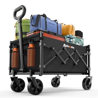 Blomoba Folding Wagon Cart with Wheels