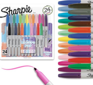 Sharpie Electro Pop Permanent Markers