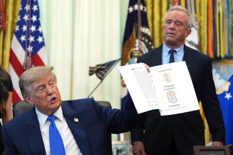 Public health experts blast Trump's executive order on childhood vaccines as dangerous