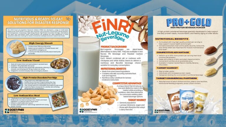 DOST-FNRI launches new nutritious food technologies