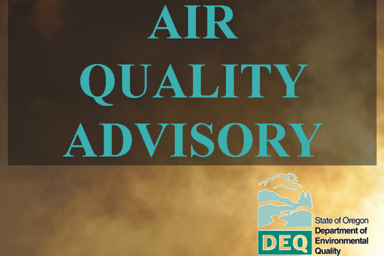 Air quality advisory issues for portions of Union & Umatilla counties Air quality advisory issues for portions of Union & Umatilla counties