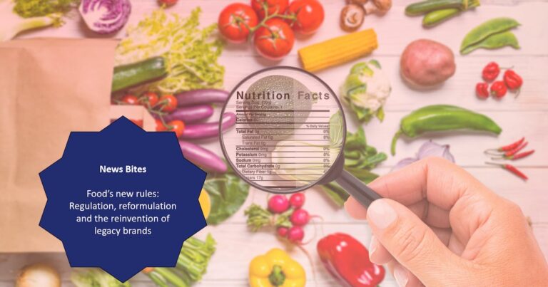Food’s new rules: Regulation, reformulation and the reinvention of legacy brands Food’s new rules: Regulation, reformulation and the reinvention of legacy brands