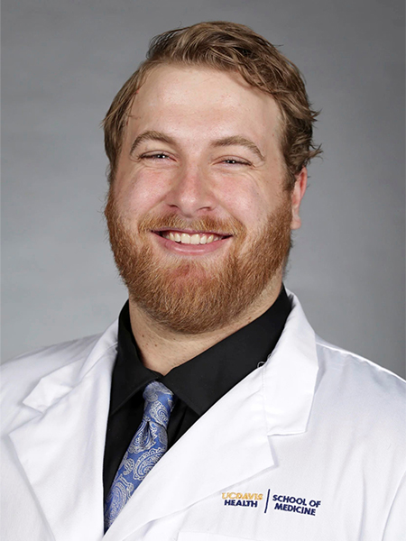 Portrait of medical student Joseph Morrison