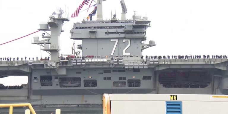 Concern grows over conditions aboard USS Lincoln, with reports of crew members trying to jump overboard