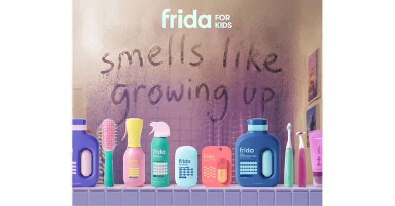 Frida Launches Personal Care for Kids, Bringing Its Problem-Solving Innovation to an Overlooked Stage of Growing Up Frida Launches Personal Care for Kids, Bringing Its Problem-Solving Innovation to an Overlooked Stage of Growing Up