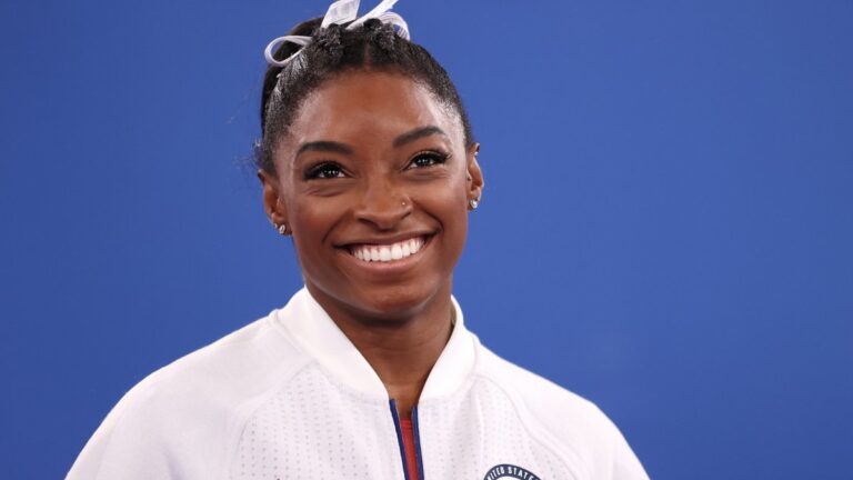 Simone Biles teases gymnastics comeback at training gym: ‘Just how I left it’ Simone Biles teases gymnastics comeback at training gym: 'Just how I left it'