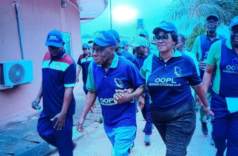 Regular exercise keeps elderly fit, Obasanjo says