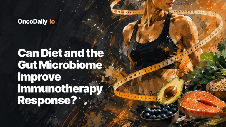 Can Diet and the Gut Microbiome Improve Immunotherapy Response?