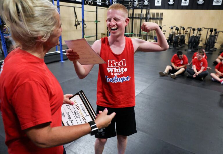 ‘Everybody is included.’ In Lakeville, a selfless and spirited effort to keep unified athletes active. ‘Everybody is included.’ In Lakeville, a selfless and spirited effort to keep unified athletes active.
