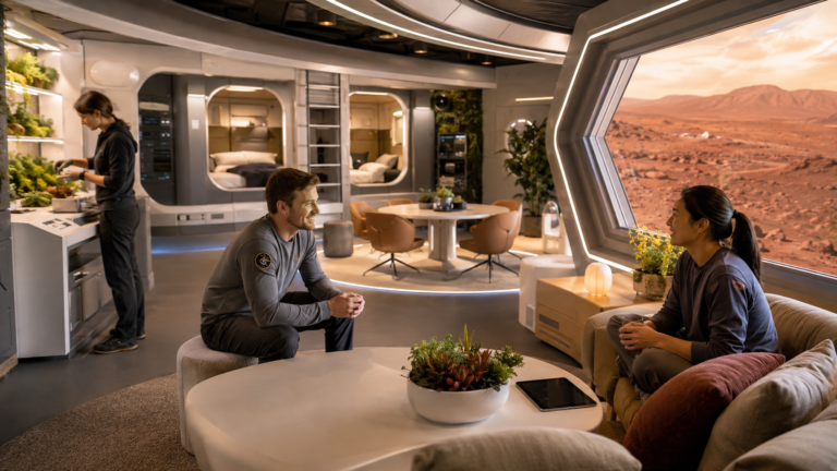 Space habitat design could shape astronaut mental health on Mars missions Space habitat design could shape astronaut mental health on Mars missions