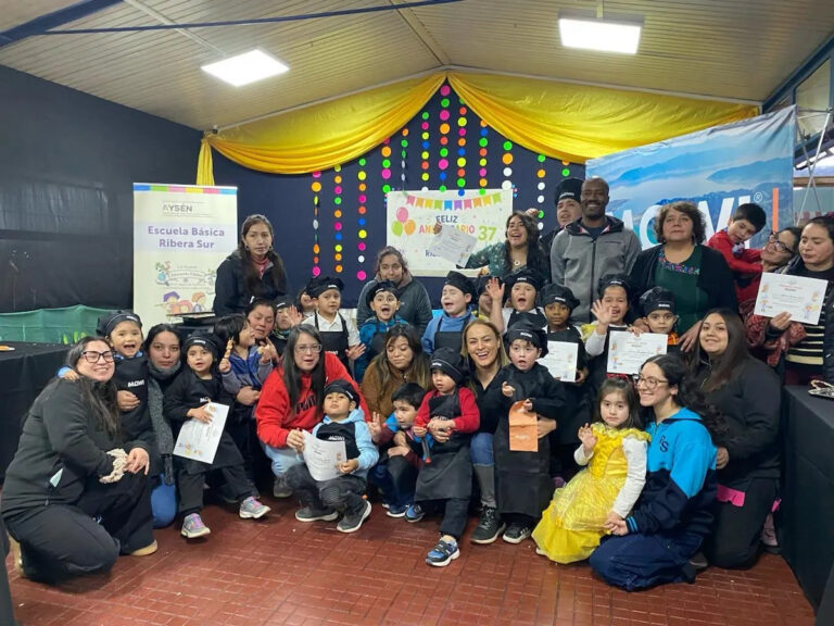 Healthy eating message starts early for Mowi Chile