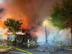 Businesses Destroyed in Old Town Newhall Three-Alarm Fire