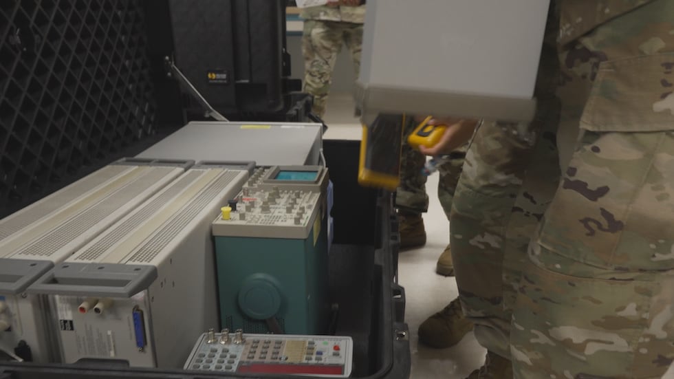 Bobo said the wing has the capability to keep its training pipeline running even if severe...