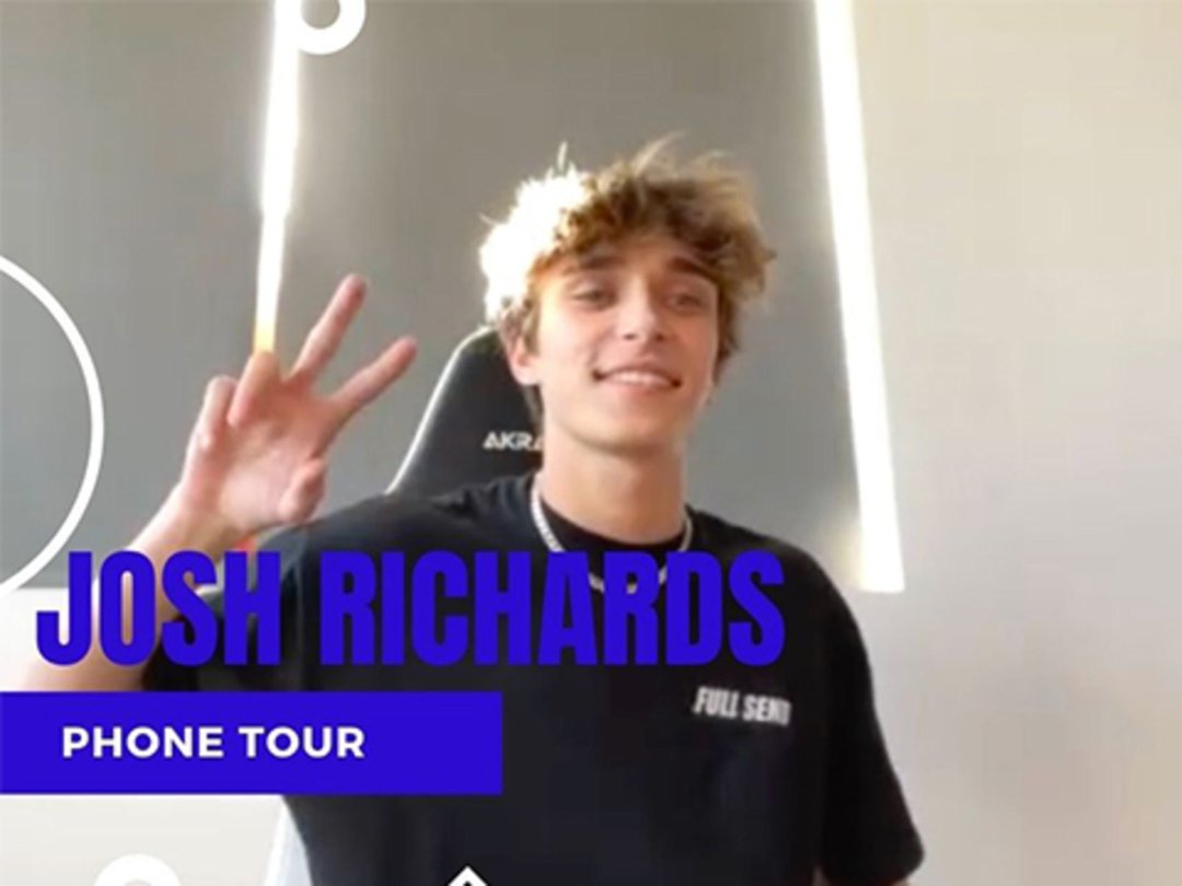 Josh Richards Unlocks His Phone For Us