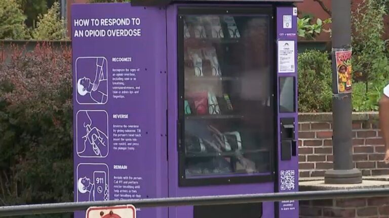 ‘Good thing to have in the community': Free health vending machine in Dorchester
