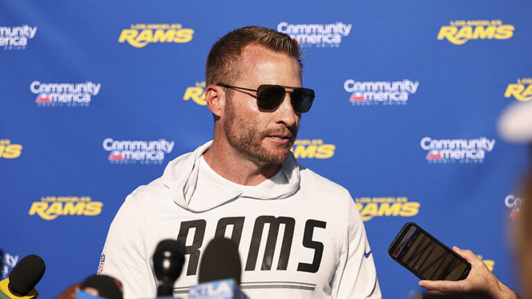 Rams’ McVay: Aaron Donald ‘looked great’ in workout Rams' McVay: Aaron Donald 'looked great' in workout