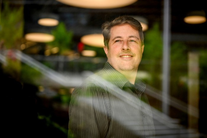 Robert Leeman poses for a portrait.
