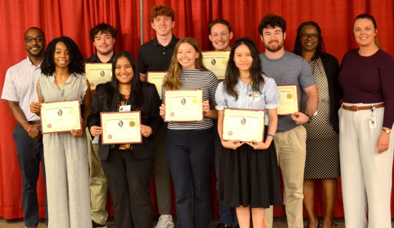 Latest Class of Stead Scholars Gains Awareness of Public Health Latest Class of Stead Scholars Gains Awareness of Public Health