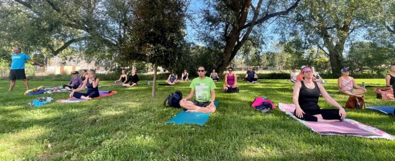 Tuesday events in Longmont include Fitness in the Park