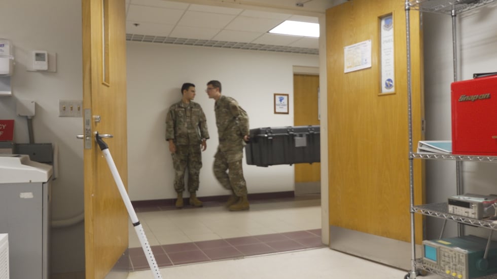 The drill was conducted by the 81st Training Wing, which trains specialists who calibrate the...