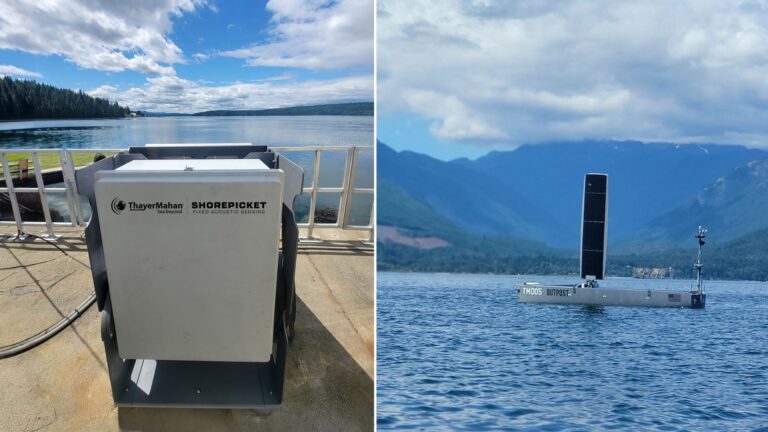 New acoustic sensors track underwater drones in U.S. Navy exercise