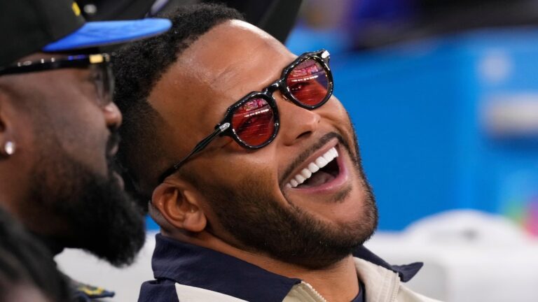 Aaron Donald Praised By Sean McVay After Rams Training Camp Workout Amid Contract Rumors Aaron Donald Praised By Sean McVay After Rams Training Camp Workout Amid Contract Rumors