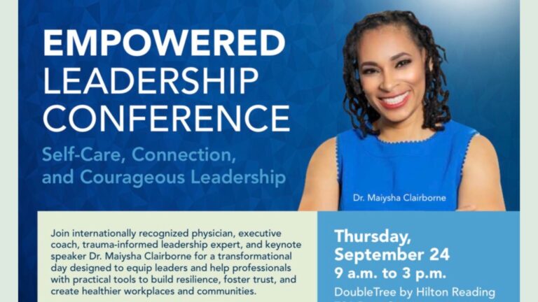 Berks County and Surrounding Communities Invited to Invest in Their Leadership, Well-Being, and Impact