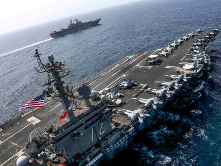Trump dismisses mental health concerns on USS Lincoln aircraft carrier
