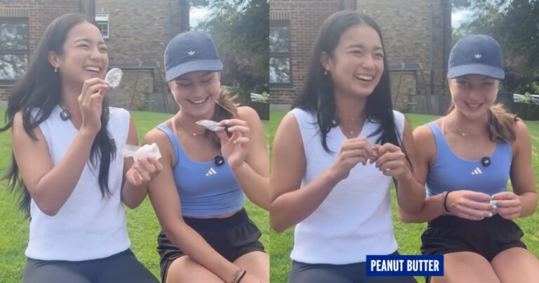 Alex Eala, Iva Jovic try Filipino snacks Alex Eala, Iva Jovic try Filipino snacks