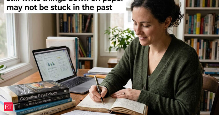 Psychology says people who still write things down on paper may not be stuck in the past – They may have discovered what helps them think better Psychology says people who still write things down on paper may not be stuck in the past - They may have discovered what helps them think better