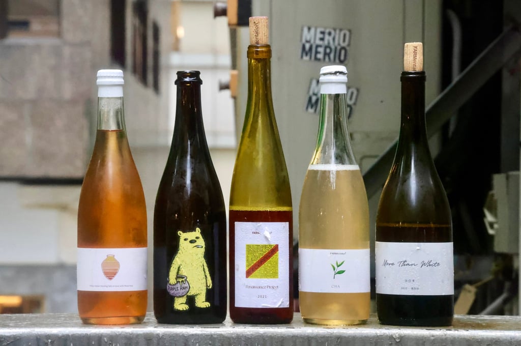 A selection of wines from Purple Rain. Photo: Jonathan Wong