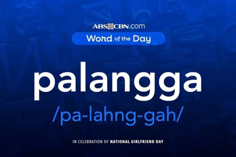 Word of the Day for August 1, 2026: palangga | ABS Word of the Day for August 1, 2026: palangga | ABS