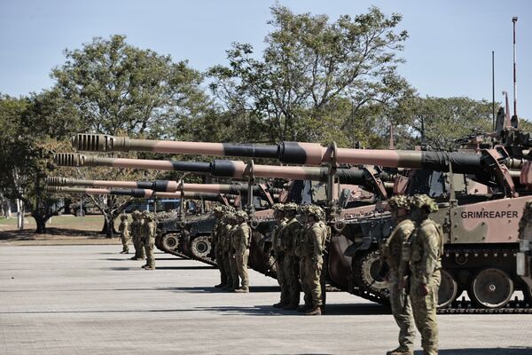 Australian Army fields AS9 Huntsman in exercise for first time Australian Army fields AS9 Huntsman in exercise for first time