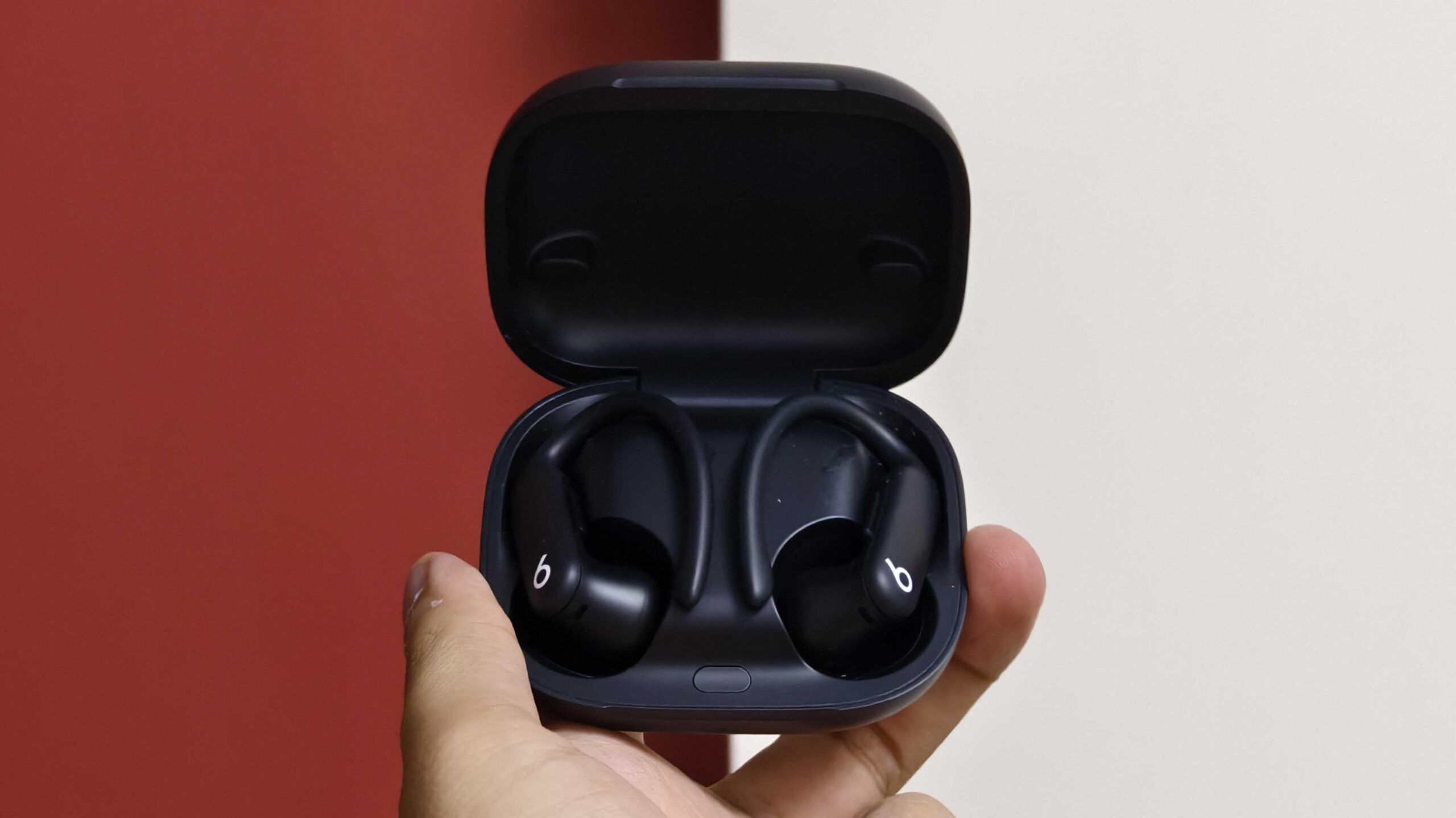 Beats Powerbeats Pro 2 with an opened case.