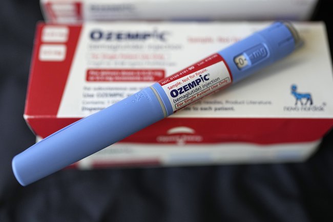 The injectable drug Ozempic. (AP Photo/David J. Phillip, File)