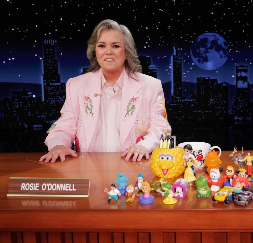 Rosie looks so youthful on Jimmy Kimmel Live!