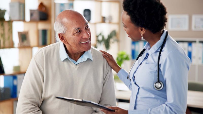 A new paper published in the Journal of General Internal Medicine explores how brief, meaningful interactions between patients and health care workers — described by researchers as “sacred moments” — may be associated with greater well-being, stronger patient-provider relationships and reduced clinician burnout.  (Photo by Joe Raedle/Getty Images)