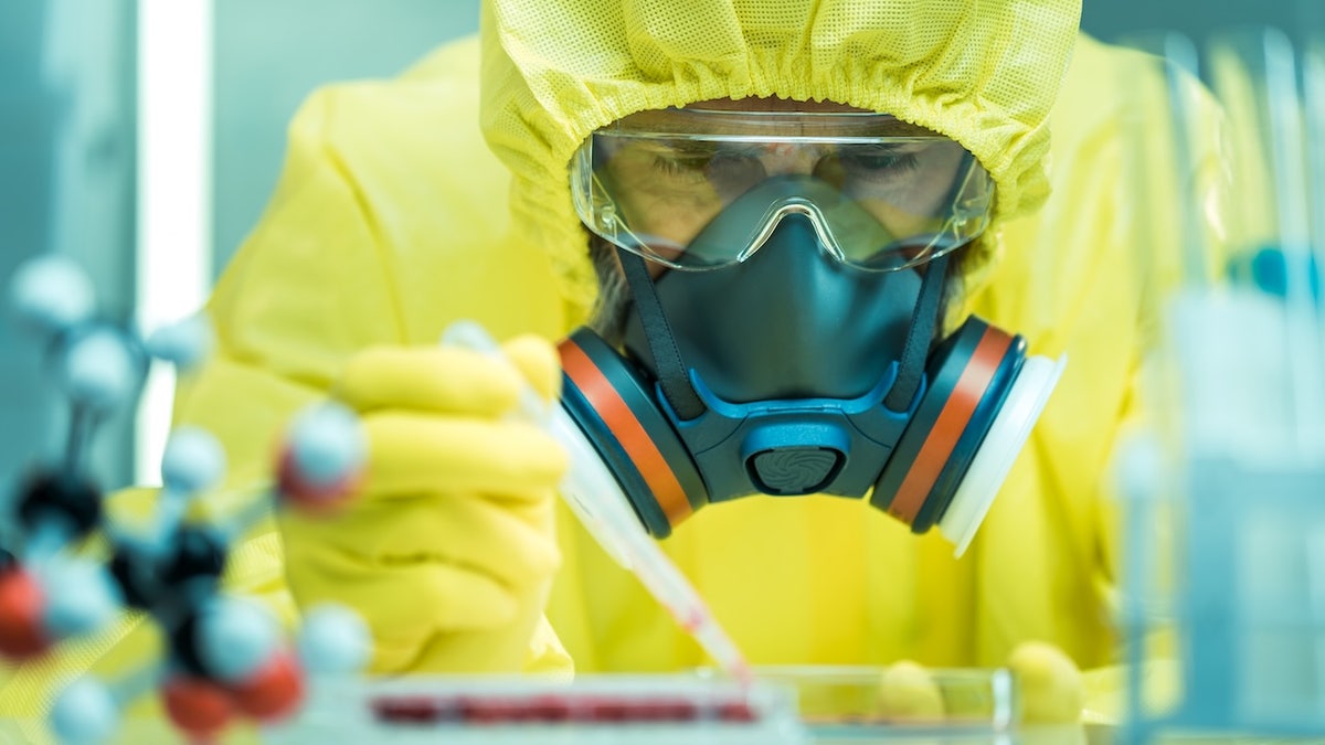 Scientist in laboratory