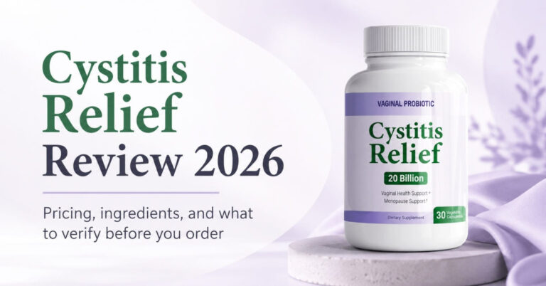 Cystitis Relief Reviews 2026: Is This the Daily Bladder Wellness Formula Discomfort