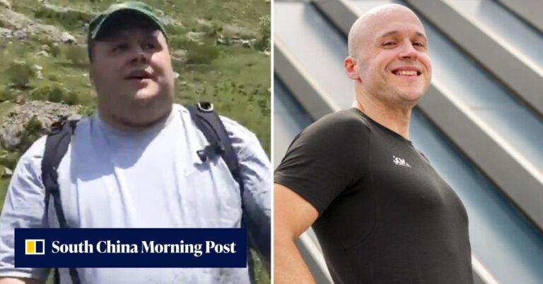At 150kg, he was told he might not live to 30. How teacher lost 66kg and got fit