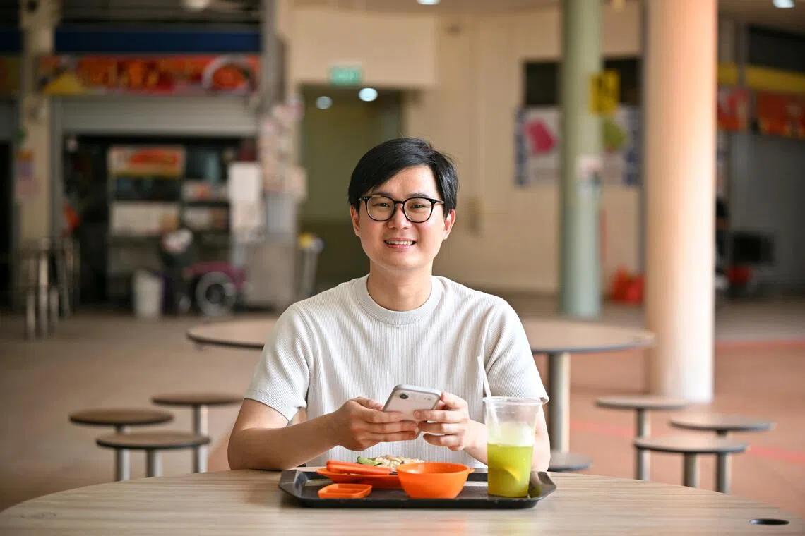 Wong Qi Han worked on HawkerSense after finding other calorie trackers inadequate for logging hawker fare.