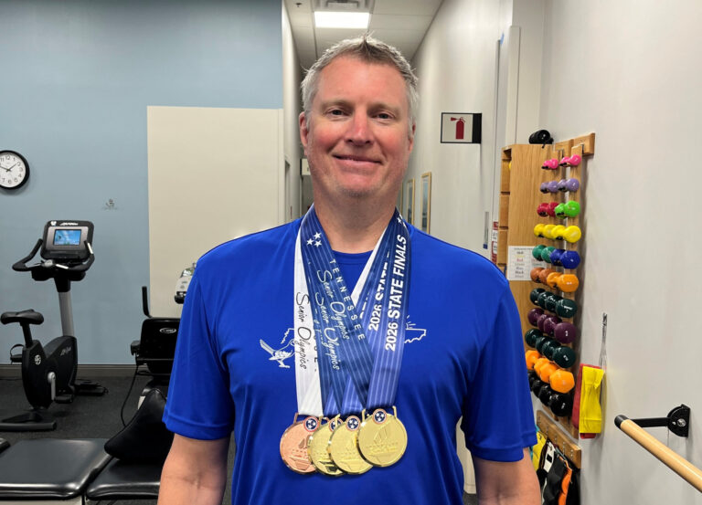 Vanderbilt Health physical therapist bound for Nationals after winning four medals at Tennessee Senior Olympics Vanderbilt Health physical therapist bound for Nationals after winning four medals at Tennessee Senior Olympics