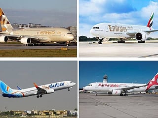 Emirates, Etihad, flydubai and Air Arabia add destinations and boost international connectivity.